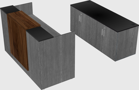 Modular reception desk