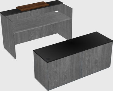 Modular reception desk