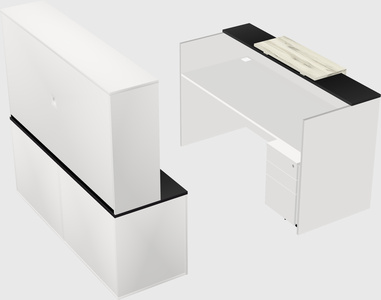Modular reception desk