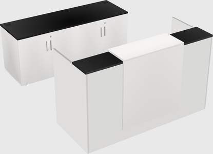 Modular reception desk