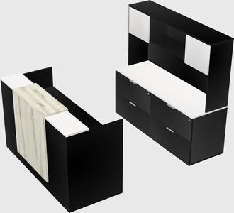 Modular reception desk