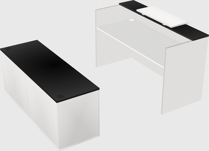 Modular reception desk