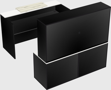 Modular reception desk