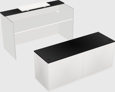 Modular reception desk