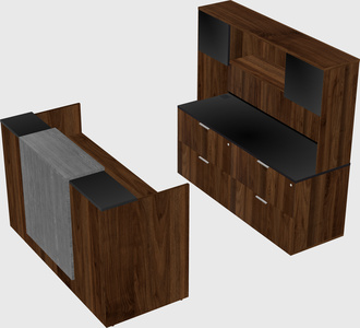 Modular reception desk