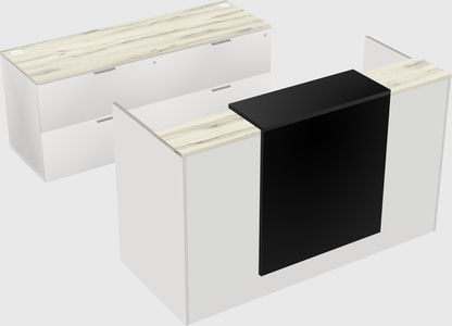 Modular reception desk