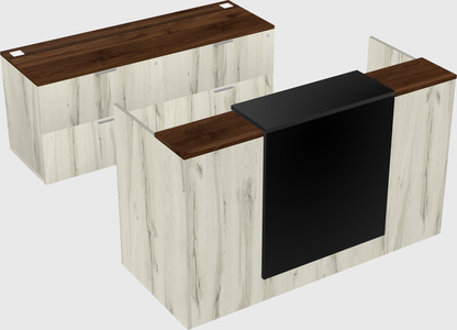 Modular reception desk