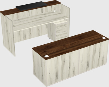 Modular reception desk