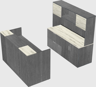 Modular reception desk