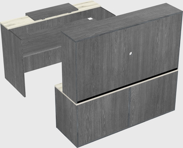 Modular reception desk