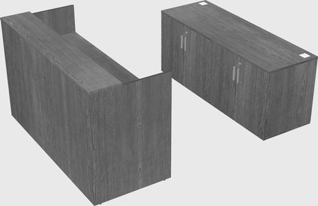 Comptoir d'accueil modulable