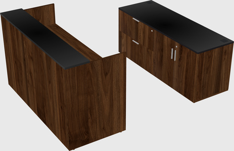 Modular reception desk