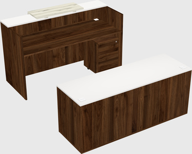 Modular reception desk