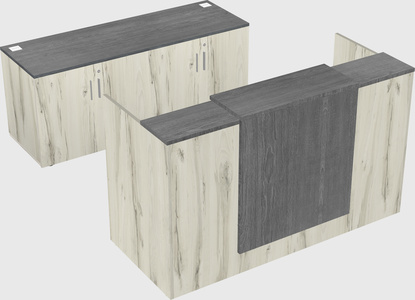 Modular reception desk