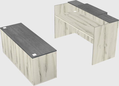 Modular reception desk