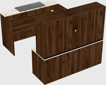 Modular reception desk
