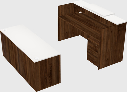 Modular reception desk