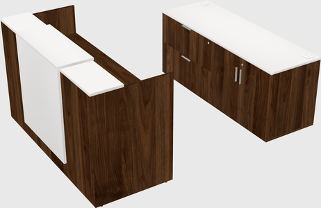 Modular reception desk