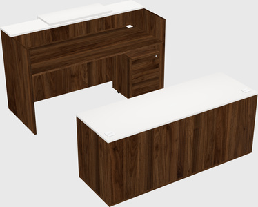 Modular reception desk