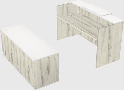 Modular reception desk