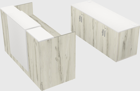 Modular reception desk