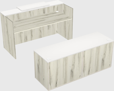 Modular reception desk