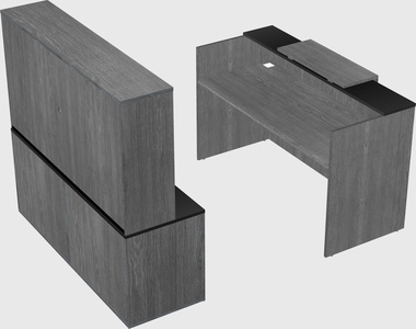 Modular reception desk