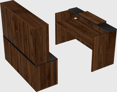 Modular reception desk