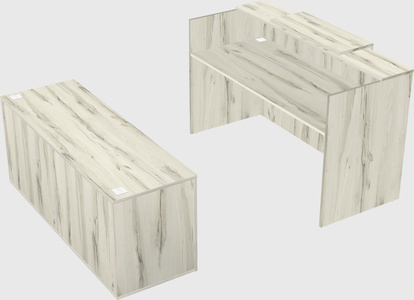 Modular reception desk