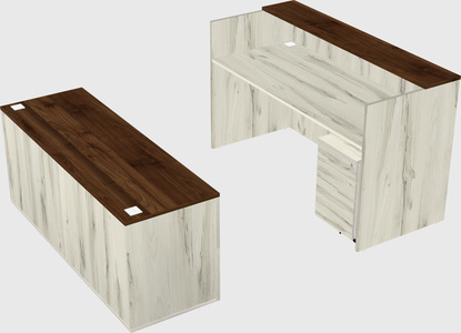 Modular reception desk