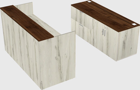 Modular reception desk