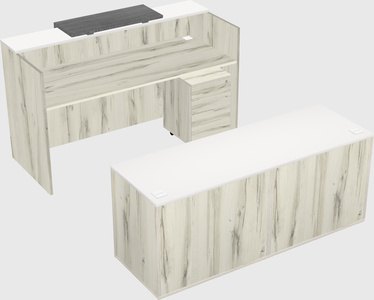 Modular reception desk