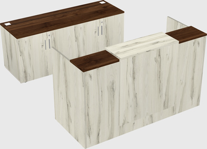 Modular reception desk