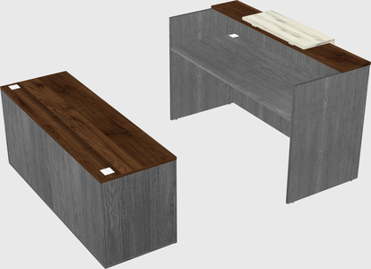 Modular reception desk