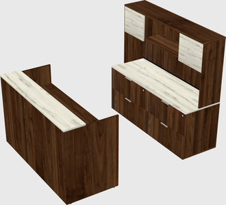 Modular reception desk