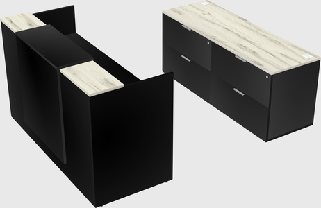 Modular reception desk