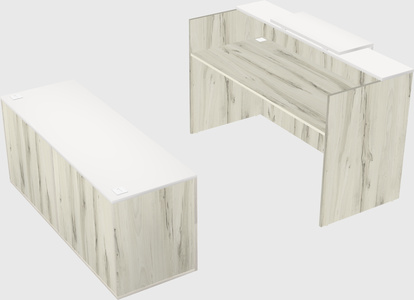 Modular reception desk