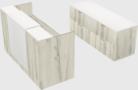 Modular reception desk