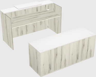 Modular reception desk