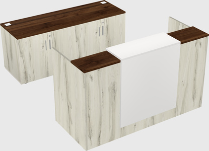 Modular reception desk