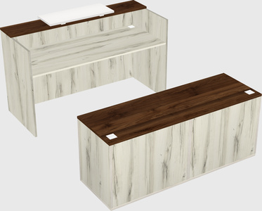 Modular reception desk