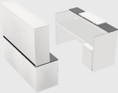 Modular reception desk