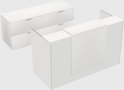 Modular reception desk