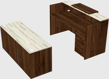 Modular reception desk