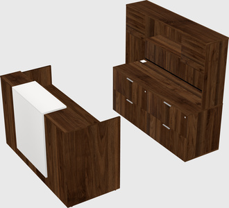 Modular reception desk