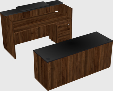 Modular reception desk