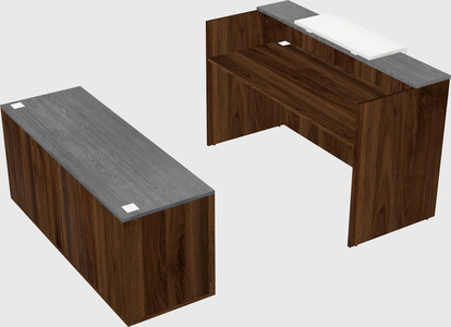 Modular reception desk
