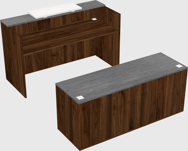 Modular reception desk