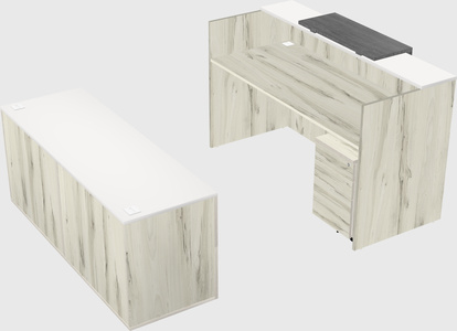 Modular reception desk