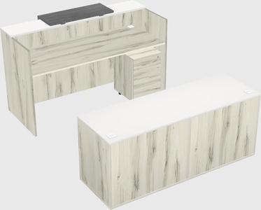 Modular reception desk